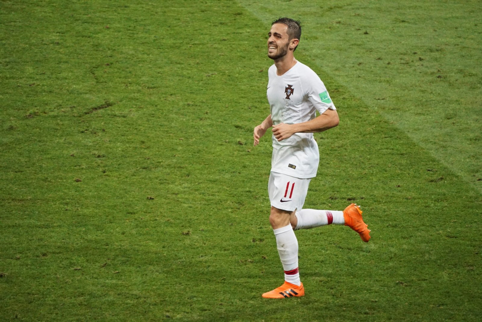 Bernardo Silva playing for Portugal, an archive photo with a Man City appeal report