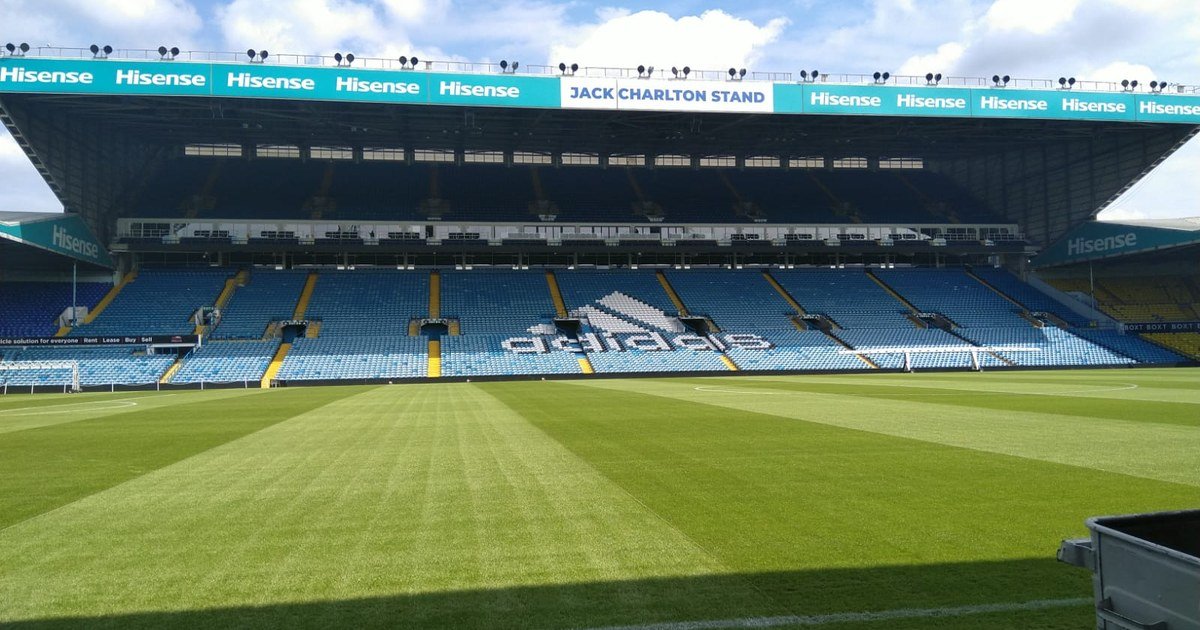 Elland Road East Stand pictured in July 2022